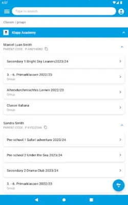 Klapp - School communication android App screenshot 10
