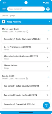 Klapp - School communication android App screenshot 18